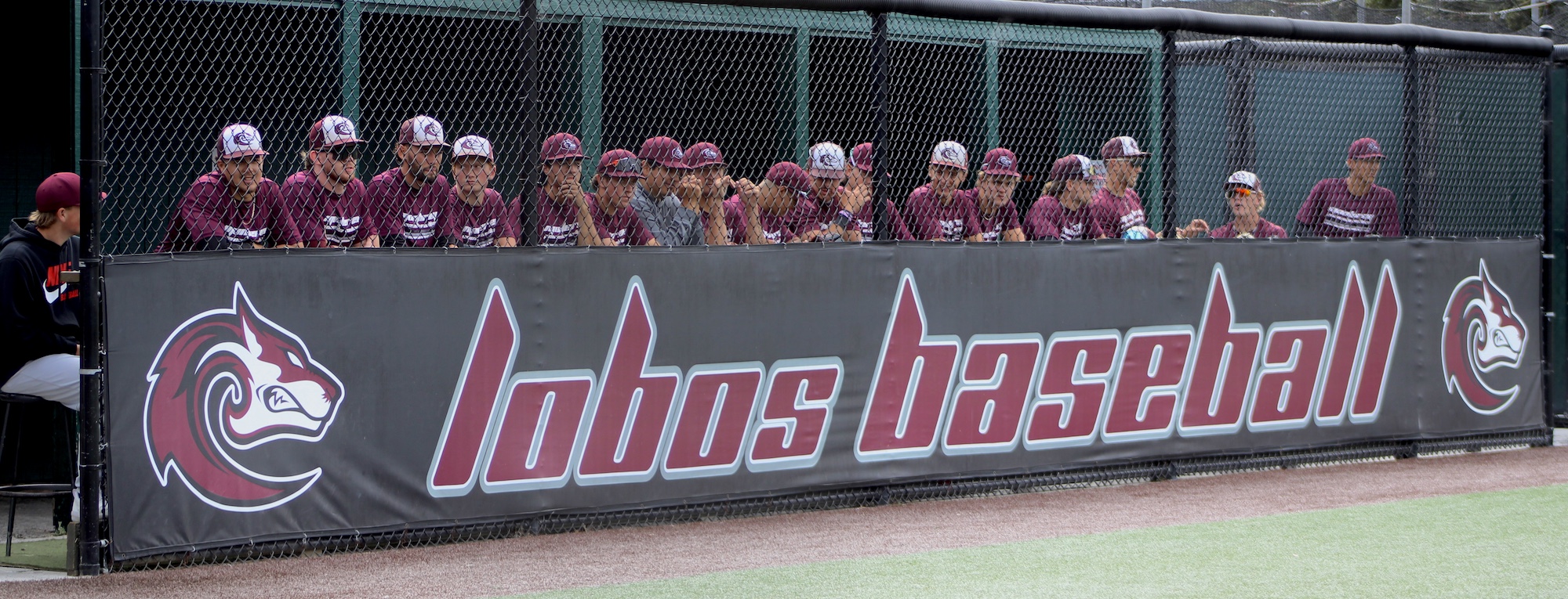 MPC Men's Baseball Team in Dugout