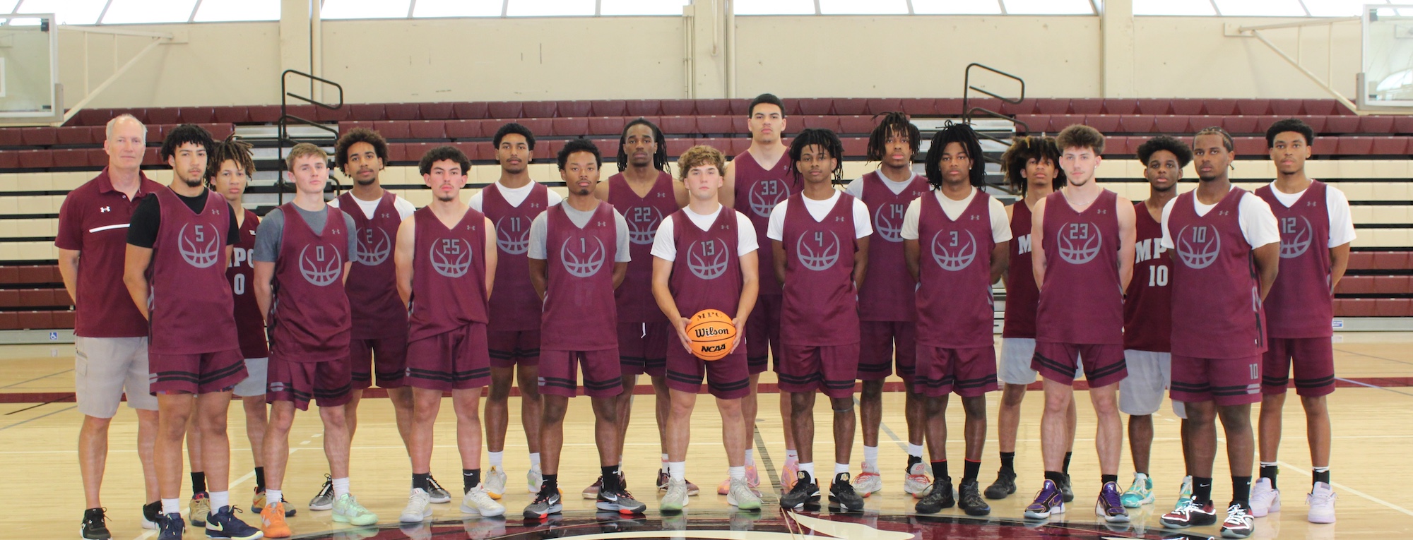 Group Photo of MPC Men's Basketball Team