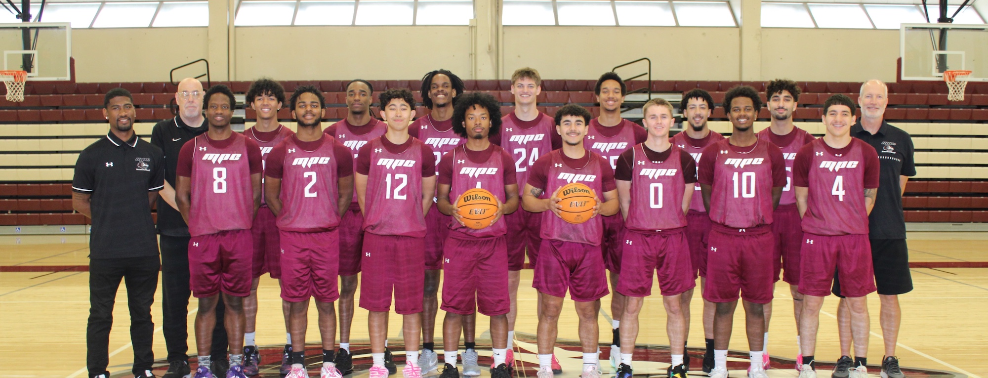 Group Photo of MPC Men's Basketball Team