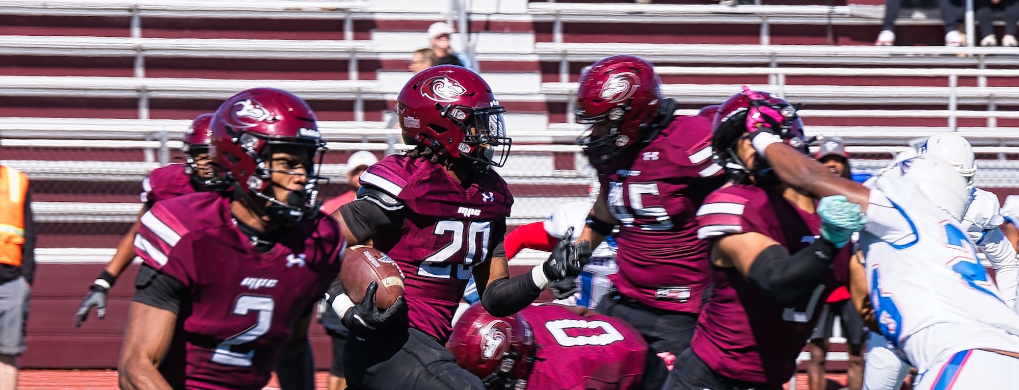 MPC Football Players Playing in Football Game