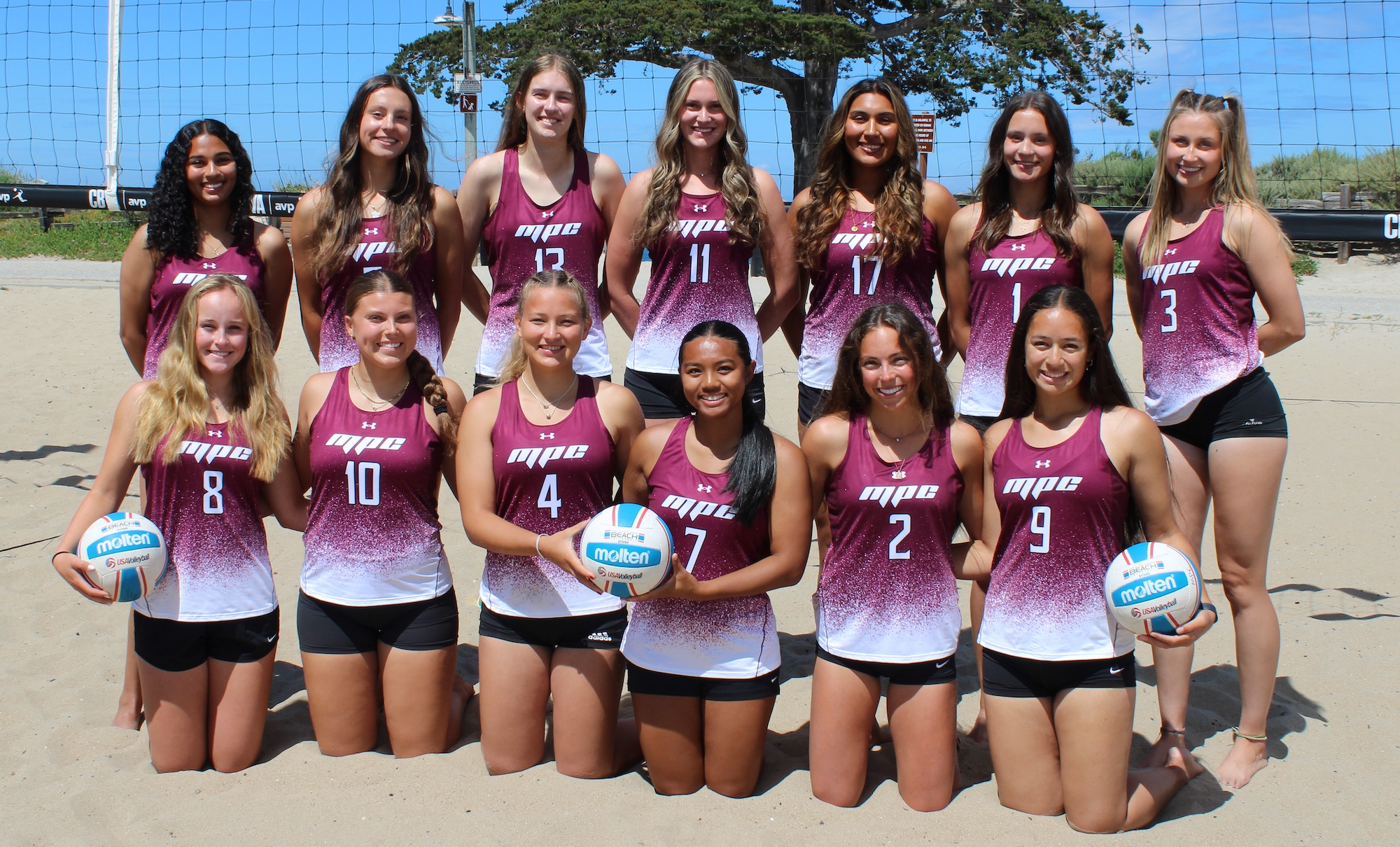 Women's Beach Volleyball 2026 Team Picture